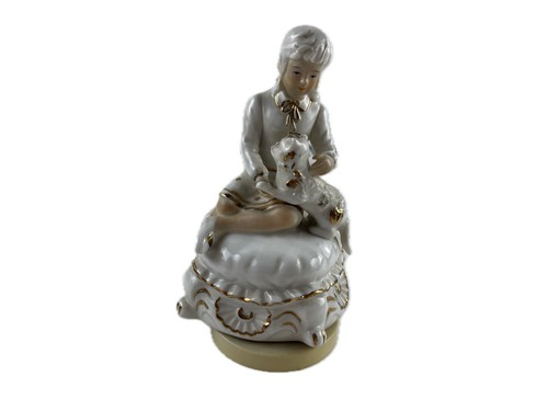 Sammler porzellan figur - sammler,