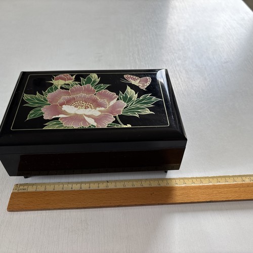 Schmuckschatulle schwarz mit - schmuckschatulle,