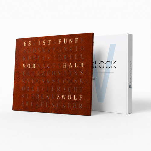Wordclock jupiter rust - wordclock,