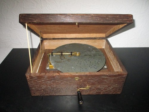 Antike lochplatten spieluhr - antike,