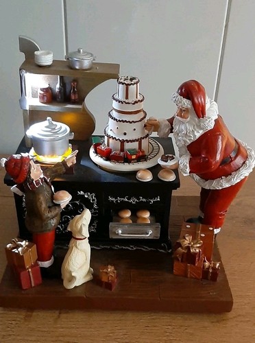 Spieluhr santa baking - santa, is