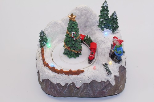 Spieluhr winterliche szene - spieluhr,