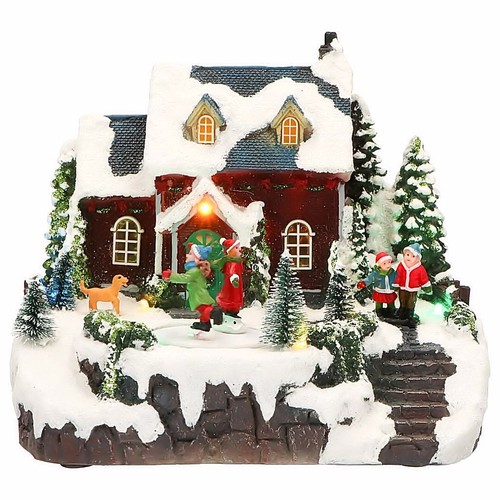 Spieluhr winterliche szene - spieluhr,