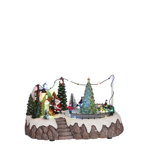 Spieluhr winterliche szene - spieluhr,
