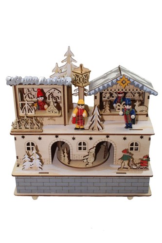 Spieluhr winterliche szene - "winterliche, szene"