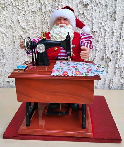Weihnachtsmann nähmaschine - weihnachtsmann, an