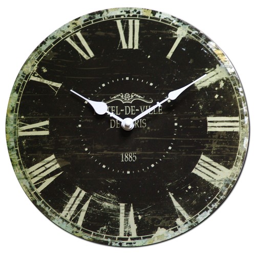 Wanduhr nostalgie hotel - wanduhr,