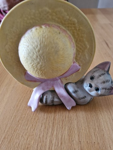 Keramik spieluhr katze - spieluhr,,