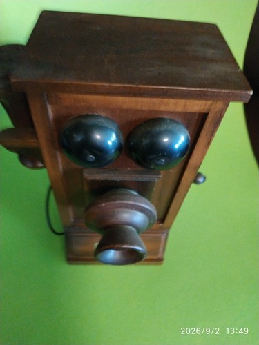 Spieluhr telefon holz - spieluhr,