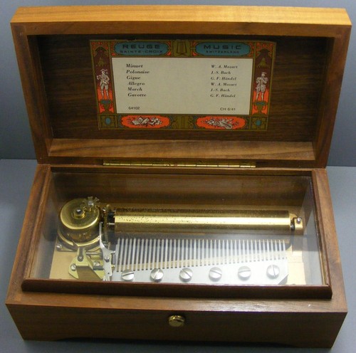 Spieluhr von reuge spielt 5 - spieluhr,
