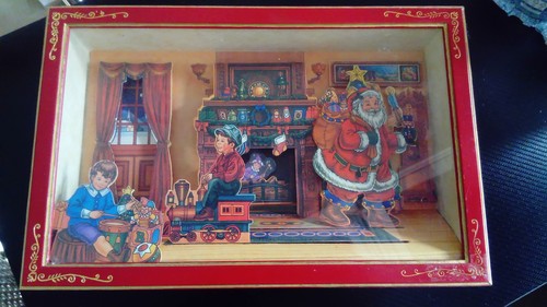 Alte weihnachtliche spieluhr - alte,